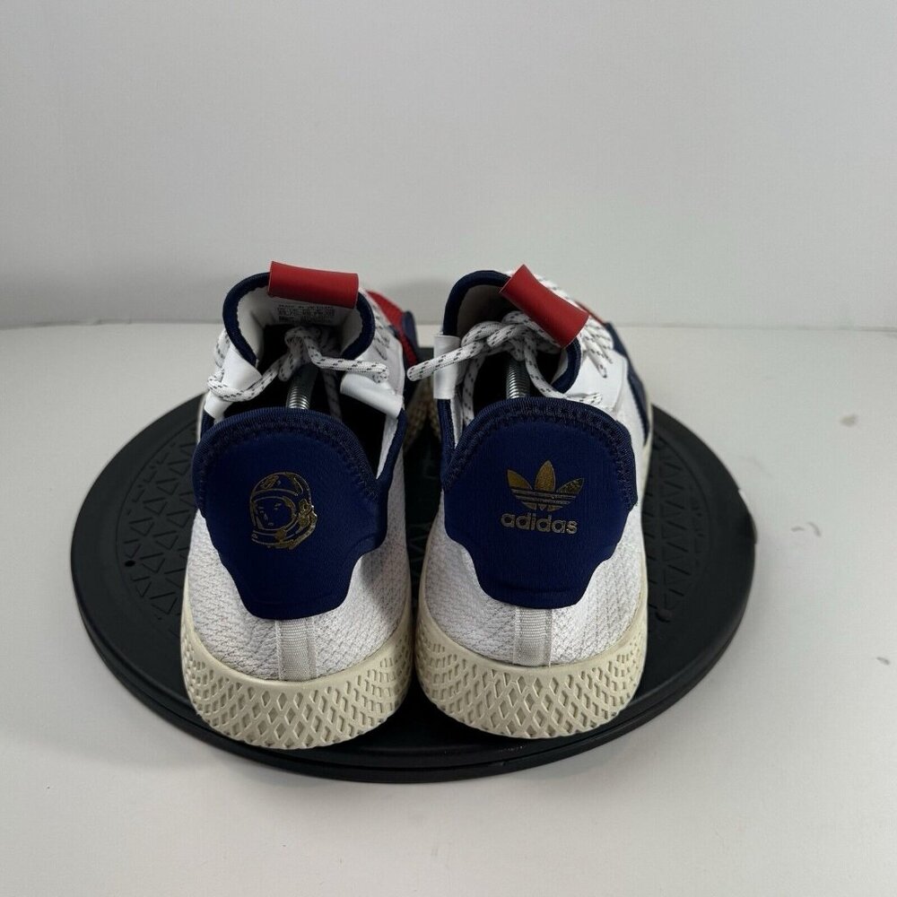 Adidas Pharrell Tennis HU Billionaire Boys Club Mens Size 13  White Red Sneakers - Picture 4 of 8